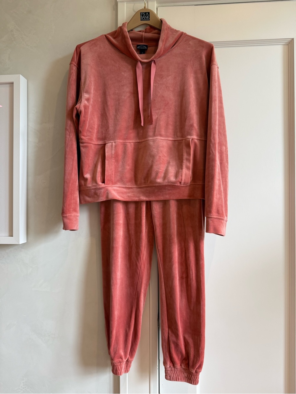 Target Women's Plush Track Set - Coral Pink